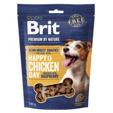 Brit Premium Semi-moist Snacks ласощі для собак 180 г (курка ...