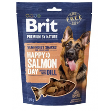 Brit Premium Semi-moist Snacks ласощі для собак 180 г (лосось...