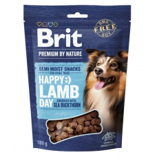 Brit Premium Semi-moist Snacks ласощі для собак 180 г (ягня т...
