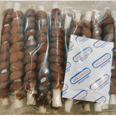 Lucky Star ласощі для собак 500 г (м'ясо кролика на кальцевій кістки)1