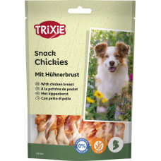 Trixie TX-31591 ласощі для собак "Chickies"(кальцій + кур.грудка) 100гр1