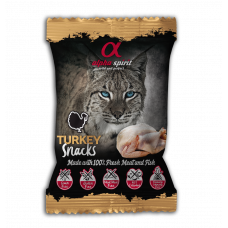 Alpha Spirit ласощі для котів 50 г (кубики з індички)1