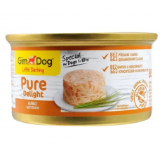 GimDog Little Darling Pure Delight 85г консерва для собак (курка)1