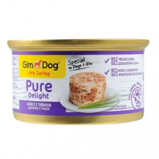 GimDog Little Darling Pure Delight 85 г консерва для собак (курка і тунець)1
