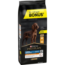 Purina Pro Plan Adult Large Athletic OptiDigest 14кг+2,5кг - корм для собак великих порід з ягням1