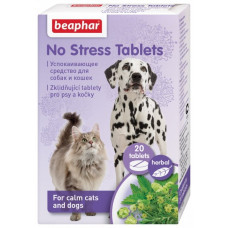 Beaphar No Stress Tablets заспокійливі таблетки для собак та котів 10 таблеток (1 блістер)1
