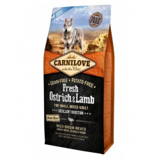 Carnilove Fresh Ostrich&Lamb Small Breed Dog 250 г на вагу - беззерновий корм для собак дрібних порід (на вагу)1