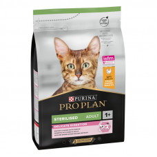 Purina Pro Plan Sterilised Delicate корм для стерилізованих кішок з делікатним травленням 10 кг (курка)1