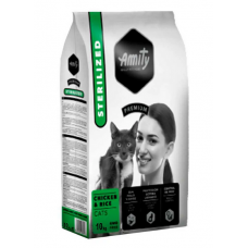 Amity premium Sterilized Chicken корм для стерилізованих котів 10 кг (курка)1
