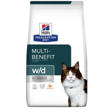 Hills PD w/d Multi-Benefit Cat 1,5кг корм для котів (при цукровому діабеті )1