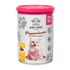 Pet Chef консерва для котів 415 г (курка)1
