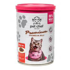 Pet Chef консерва для котів 415 г (асорті)1