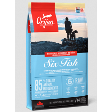 Orijen Six Fish Dogs 11,4 кг -гіпоаллергенний корм для дорослих собаки цуценят1