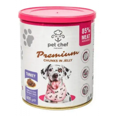 Pet Chef консерва для собак 800 г (індичка)1