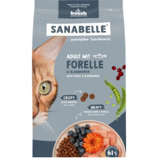 Bosch Sanabelle Adult корм для кішок з фореллю 400г...