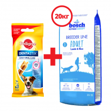 Bosch Breeder Lamb and Rice 20кг для дорослих собак з ягням1