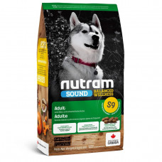 S9 Nutram Sound 20кг корм холістік для собак з ягням (білий мішок)1