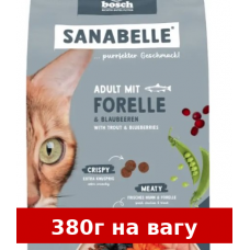 Bosch Sanabelle Adult with Trout 380г корм для кішок з форелл...