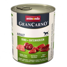 Animonda Gran Carno консерви для собак 800г (яловичина + кролик із зеленню)1
