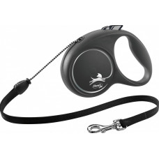 Flexi Design М поводок-рулетка для собак (5м, до 20кг, трос)1