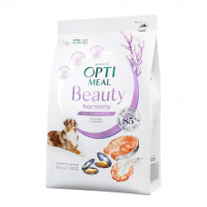 Optimeal Beauty Harmony - корм для собак з м'яким заспокійливим ефектом на основі морепродуктів 4 кг1