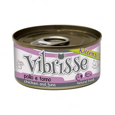 Vibrisse консерви для кошенят 70г (курка з тунцем)1