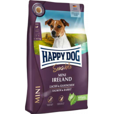 Happy Dog Supreme Mini Irland 10кг- гіпоалергенний корм для собак з лососем і кроликом1