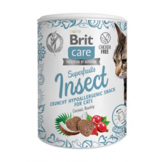 Brit Care Superfruits Insect ласощі для котів 100 г (комахи)...