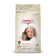 BonaCibo Kitten корм для кошенят 1,5 кг1