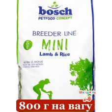 Bosch Breeder Mini Lamb & Rice 0,8кг (на вес) для собак мелких пород с ягненком1
