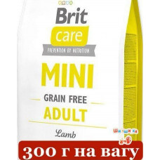 Brit Care Mini Adult Lamb 300г (на вес) корм с ягненком для собак малых пород1