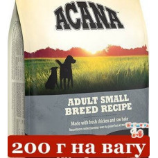 Acana Adult Small Breed 200 г для собак дрібних порід (60% м'ясо)1