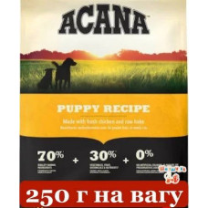 Acana Puppy Recipe 250 г на вагу для цуценят усіх порід (70% м'ясних інгредієнтів)1