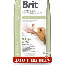 Brit Veterinary Diet Dog Grain Free Diabetes 0,4кг (на вагу) - беззернова дієта при діабеті1