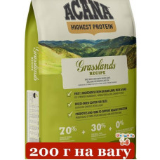 Acana Grasslands Dog 0,2кг (на вагу) - беззерновий корм для собак всіх порід з ягням1