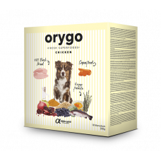 Orygo Chicken напіввологий корм для собак з куркою та морквою 3,6 кг1
