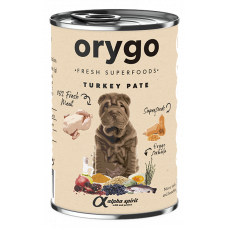 Orygo Turkey консерва для собак 400г (паштет з індичкою та га...