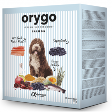 Orygo Salmon напіввологий корм для собак з лососем та чорницею 3,6 кг1
