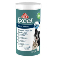 8in1 Vitality Brewers Yeast with Garlic пивні дріжджі з часником 1430таб 1