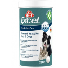 8in1 Excel Brewer's Yeast -півние дріжджі для собак 780таб1