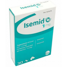 Isemid сечогінний засіб для собак 1 мг 10 таб (1 блістер)1