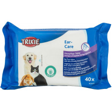 Trixie TX-29419 серветки для догляду за вухами тварин 40 шт1