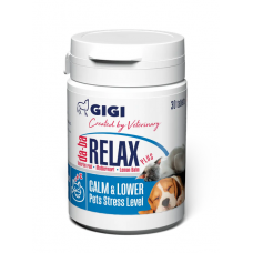 GIGI da-ba RELAX plus заспокійливий засіб для котів та собак 30 таб1