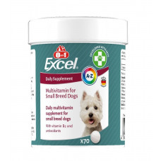8in1 Excel Multi Vitamin Small Breed Вітаміни для собак маленьких порід 70таб 1