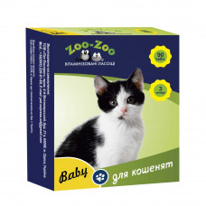 ZOO-ZOO вітамінізовані ласощі для кошенят 90 таб1