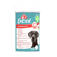 8in1 Excel Calcium - кальцієва добавка для собак 155таб1