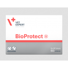 VetExpert BioProtect препарат для собак і кішок з шлунково-кишковими розладами (60капс)1