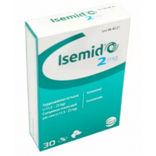 Isemid сечогінний засіб для собак 2 мг 10 таб (1 блістер)1