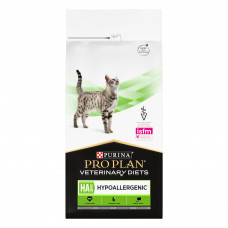 Purina Pro Plan PVD HA Hypoallergenic 1,3кг -лікувальний корм для кішок при алергії1