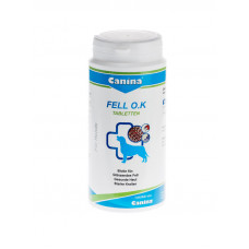 Canina Fell O.K. 125шт - добавка з біотином для собак 1